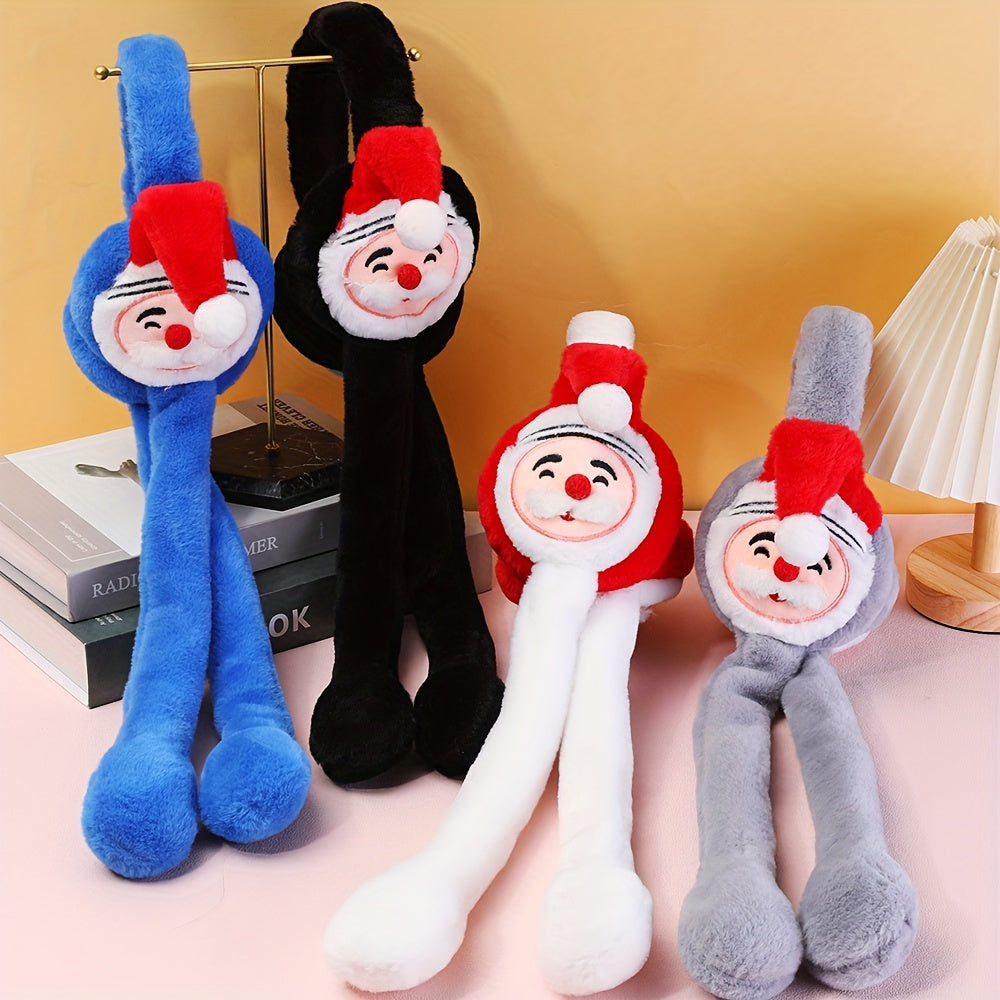 Women's Plush Winter Earmuffs Christmas Gift Ear Warmers Cozy Cold Weather