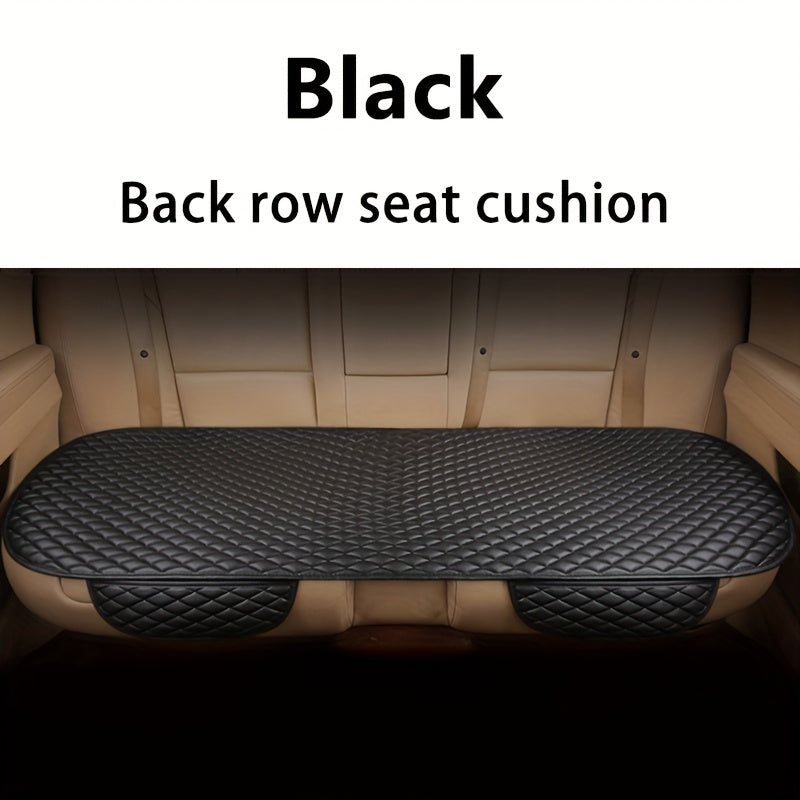 1pc Car PU Leather Seat Cover Breathable Non Slip Protector Auto Seat Cushion