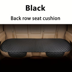 1pc Car PU Leather Seat Cover Breathable Non Slip Protector Auto Seat Cushion