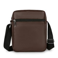Men's PU Leather Bag Shoulder Bag Business Casual Large Capacity Messenger Bag