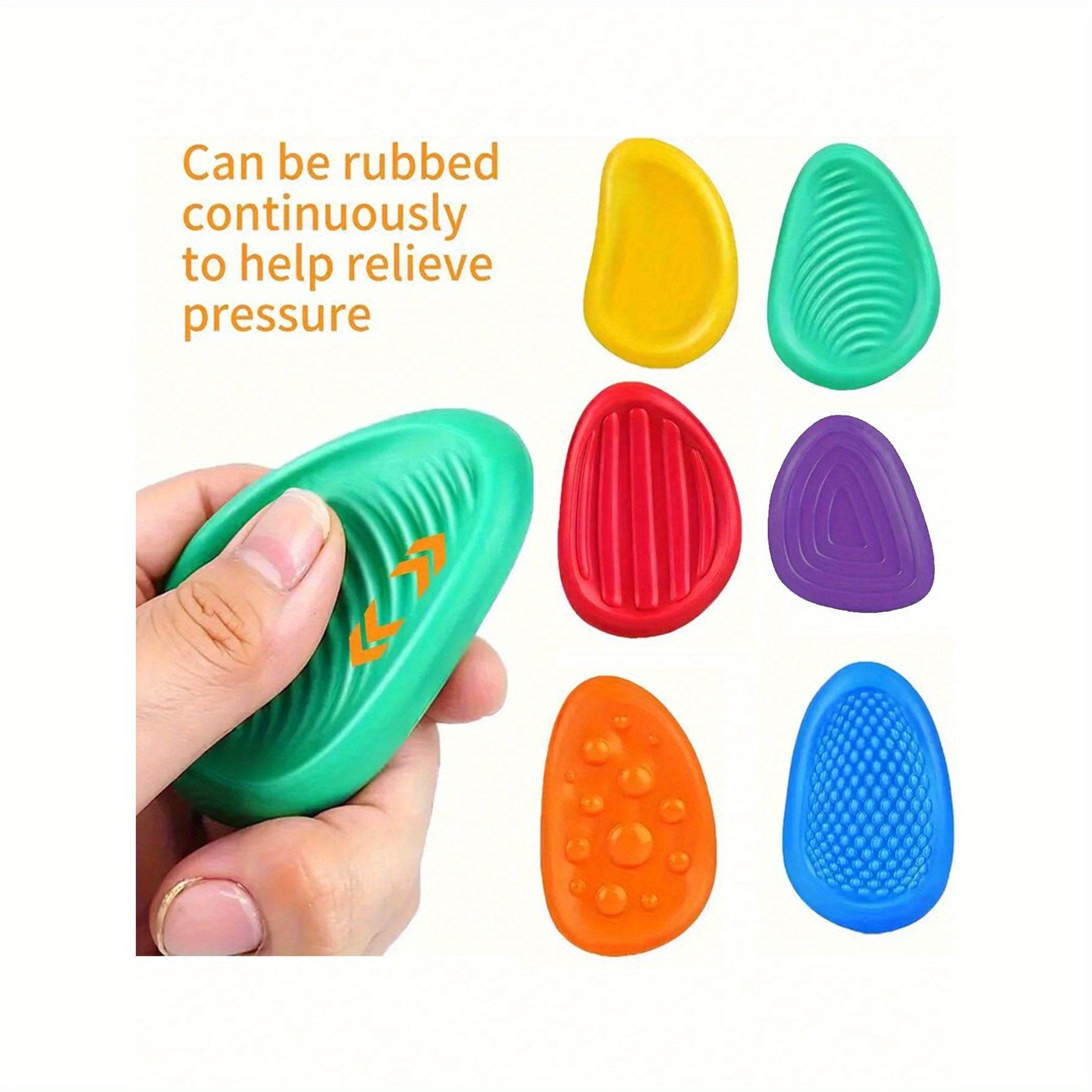 Textured Soft Fidget Toys for Anxiety Relief