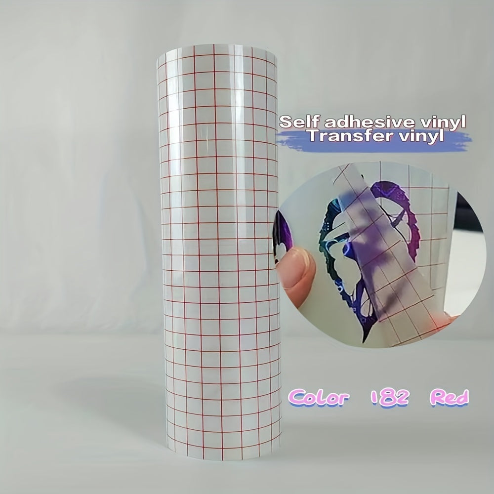 12inX5Ft Vinyl Transfer Tape for Decals Signs Stickers