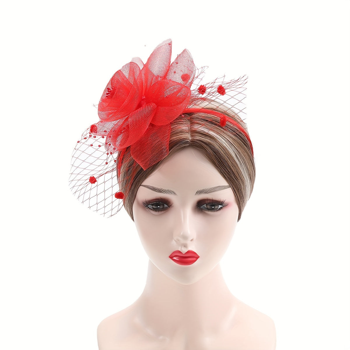 Retro Hair Hoop Dual purpose Headband Wedding Accessories