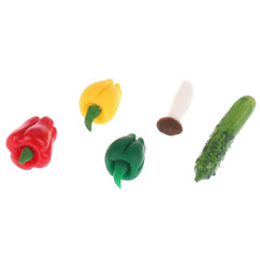 1/12 Dollhouse Vegetables Model Mini Food Play Accessories Toys