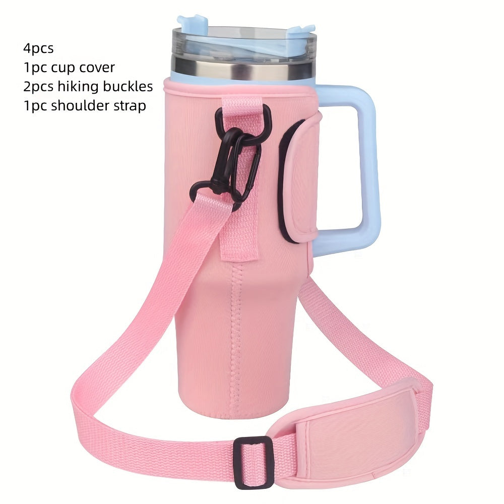 Water Bottle Carrier Bag For 40oz Tumbler With Handle