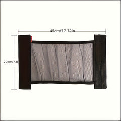 Car Back Rear Mesh Trunk Seat Elastic String Net Magic Sticker Universal Storage