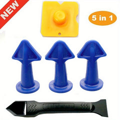 5pcs Silicone Caulking Finishing Tool Set for Tile Brick Floor Joints
