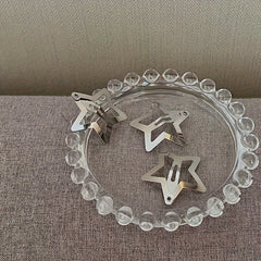 5pcs Star Hairpin Metallic Sweet & Hair Clip Headwear