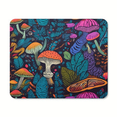 Flower With Butterfly Mouse Pad Non Slip Rubber Mouse Mat