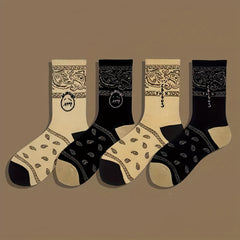 Hip hop Cotton Sweat-absorbent Short Socks For Men And Women