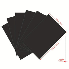 6 Strong Magnetic Sheets Mats Storage Bags Kit for Scrapbook Craft Supplies
