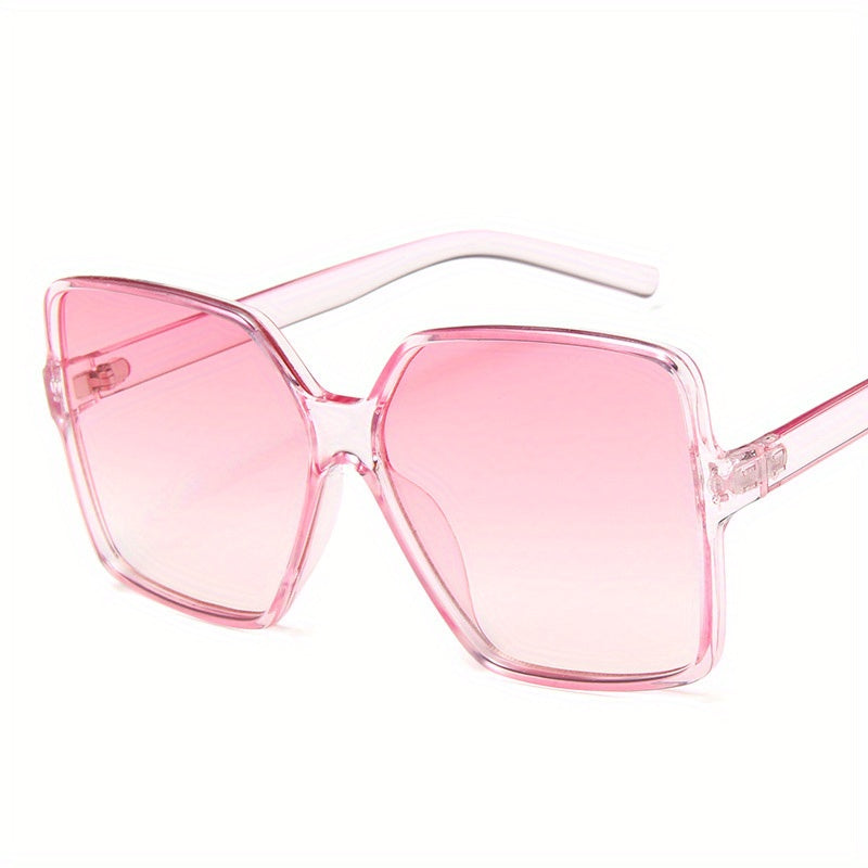Oversized Square Sunglasses Gradient Glasses UV400