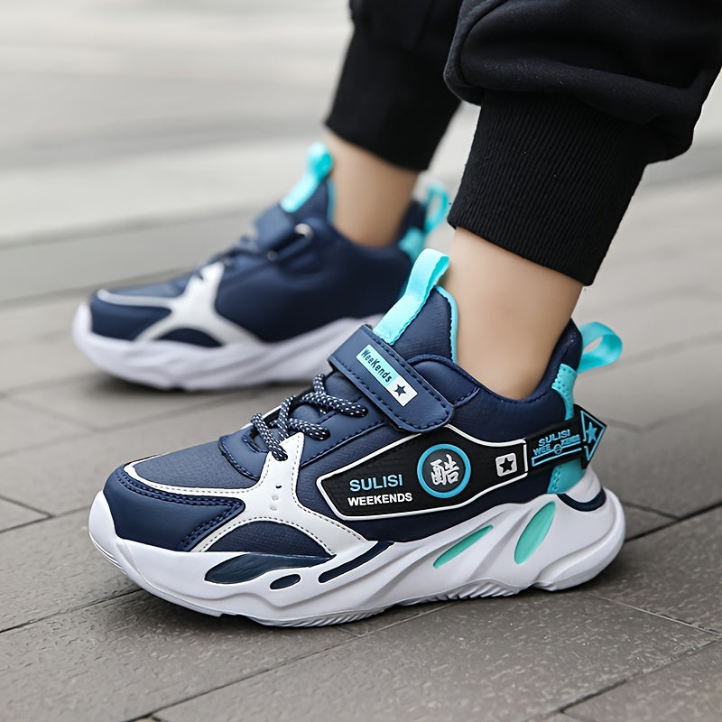 Boys Basketball Shoes Comfy Non Slip Sneakers Indoor Outdoor
