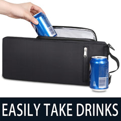 Golf Cooling Bag Insulated Soft Cooler Holds 6 Cans Beer Wine Perfect Men