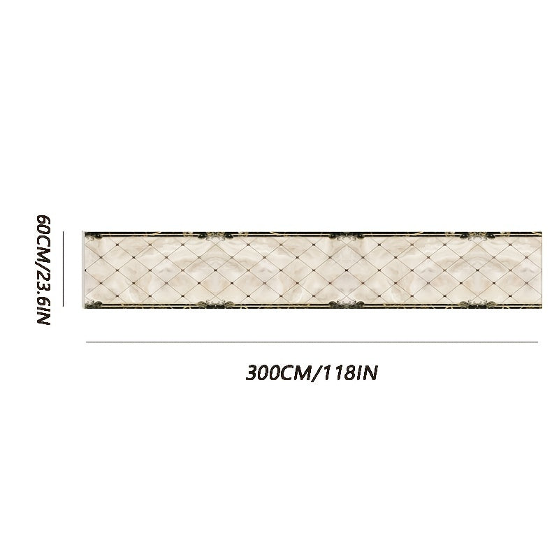 Geometric Runner Area Rug Soft Hallway Kitchen