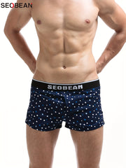 Men's Colorful Polka Dots Comfy Shorts Loose Pajama Bottoms