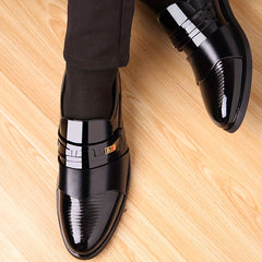 Men's Slip On Formal Shoes Non Slip Smart Casual Shoes For Business