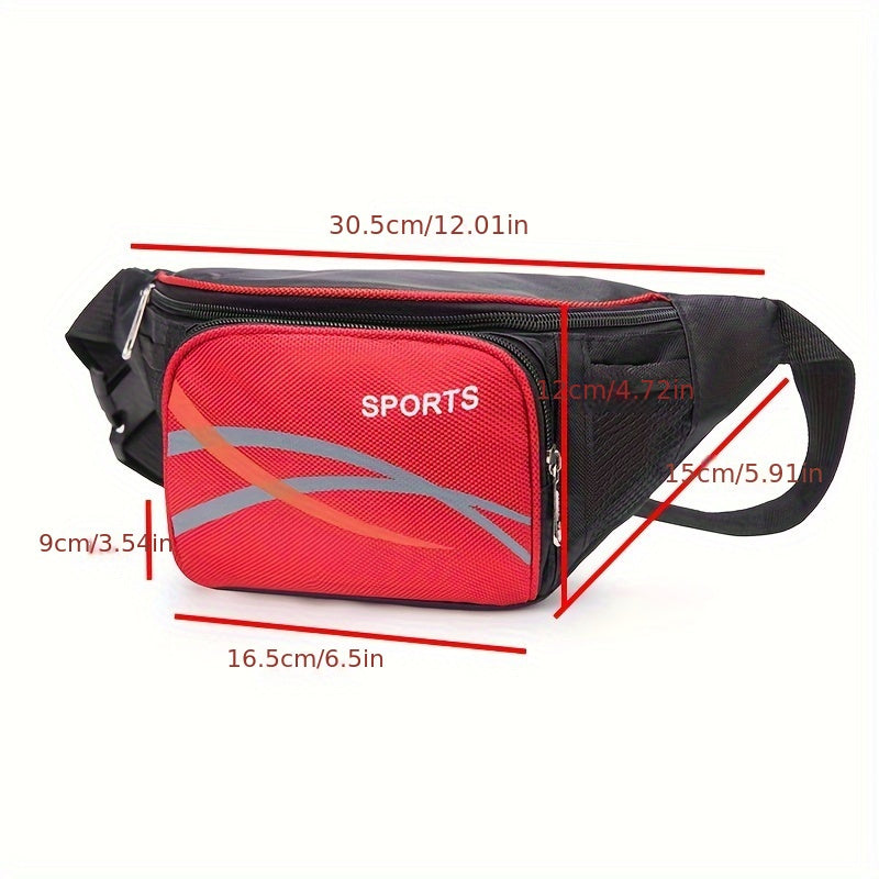 Outdoor Waist Bag Large Capacity Chest Bag Wear-resistant Phone Bag