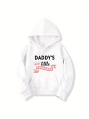 Girls' 'Daddy's Little Princess' Hoodie Top