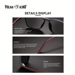 Men's Polarized UV Protection Sunglasses for Driving Fishing Golf
