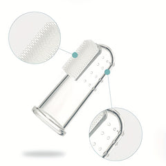 10pcs Pet Toothbrushes Soft Silicone Dog Finger Tothbrush Washable