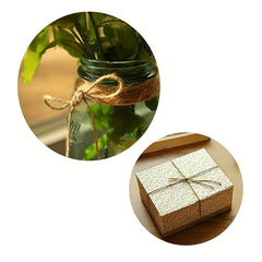 Natural Jute Twine 400 Feet Dia1MM DIY Rope Garden Twine Cord