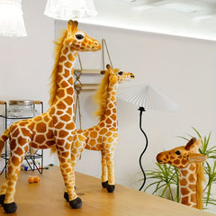 Simulation Giraffe Doll Plush Toy for Photography Props