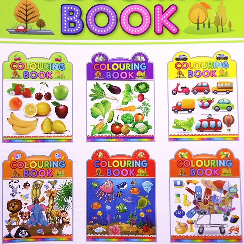 Graffiti Art Activity Book with Stickers for Kids