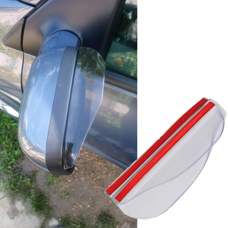 Carbon Fiber Rearview Mirror Rain Eyebrow Visor Sun Snow Cover