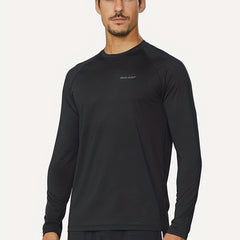 BALEAF Men's Quick Drying Long Sleeve Running Shirt