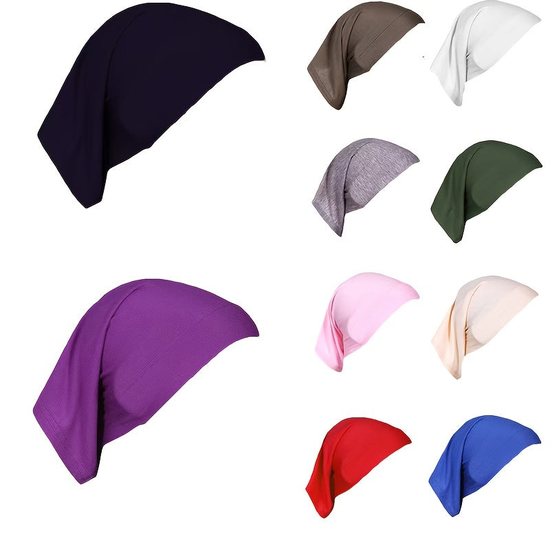3pcs Dreadlocks Cap Cover High Elastic Solid Breathable Cap