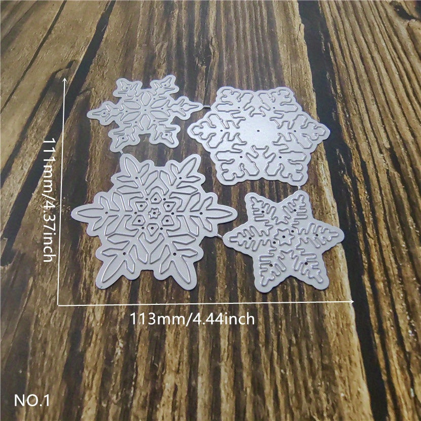 Christmas Snowflakes Squirrels Metal Cutting Dies
