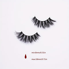 4 Pairs Crisscross Lash Extension 8 18mm Wispy Volume False Eyelashes