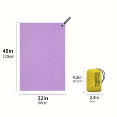 Turbo Ultra Light Quick Drying Outdoor Towel Portable Bag Nano Microfiber Towel