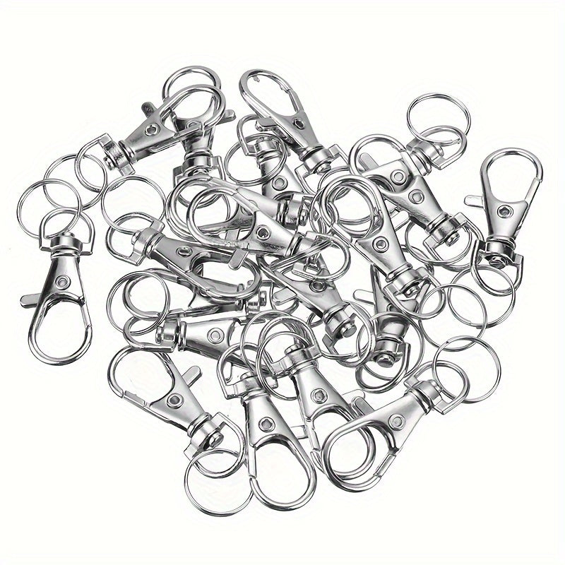 20pcs Keychain Keyring for Outdoor Camping Fishing