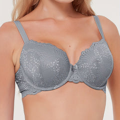 Lace Push Up Bra with Bow Tie Women's Lingerie