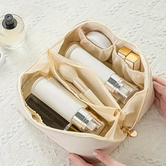 Large Capacity Portable Cosmetic Case Travel Toiletry Bag