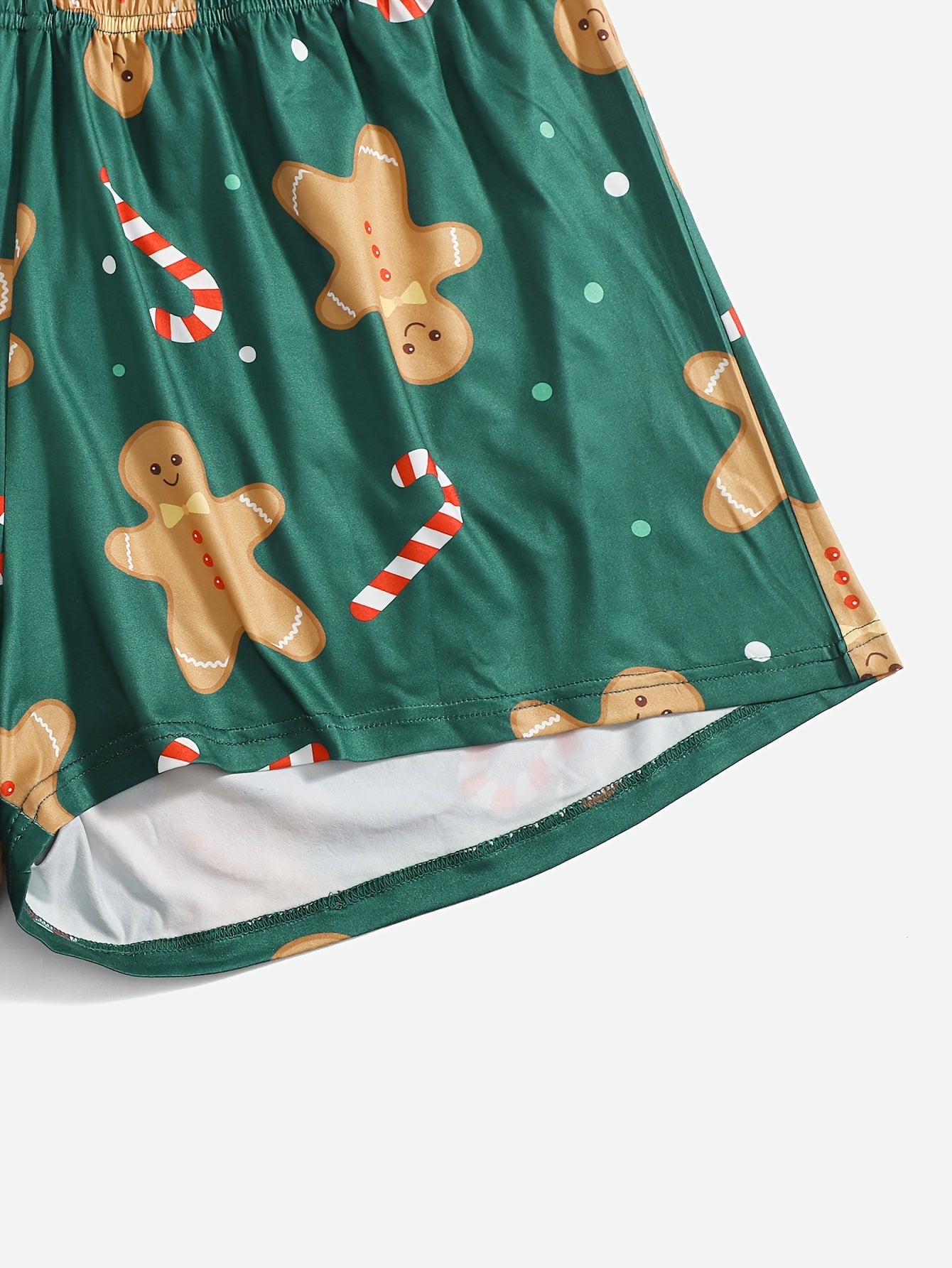 Gingerbread Man & Lollipop Print Lounge Set
