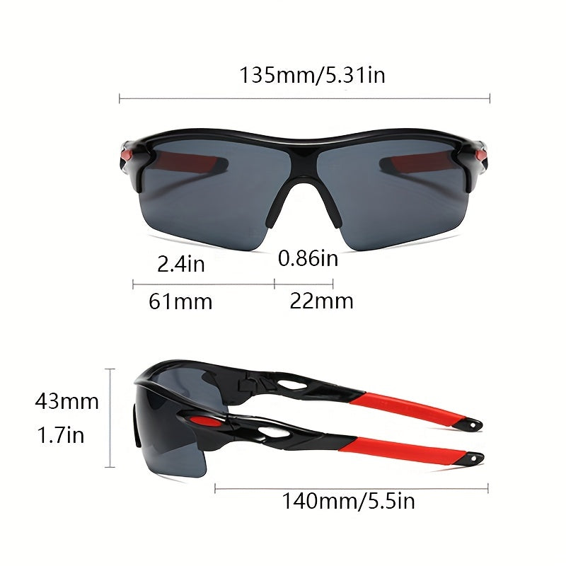 Men's Sunglasses Outdoor Cycling Ski Protective Goggles With Glasses Box
