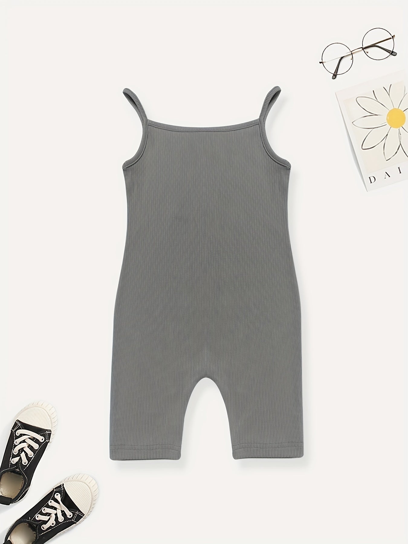 Girls Rabbit Print Jumpsuit Girl Clothing