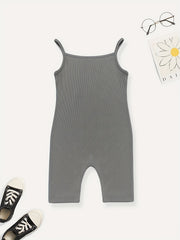 Girls Rabbit Print Jumpsuit Girl Clothing