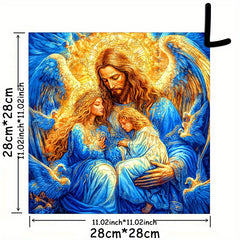 Hot Wooden Puzzle - Jesus and Angel - Ages 3+