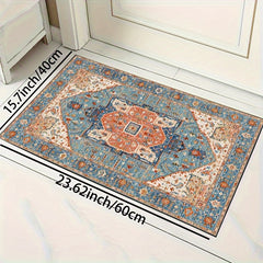 Vintage Boho Stylish Rug Washable Soft Floor Mat Retro Welcome Doormat