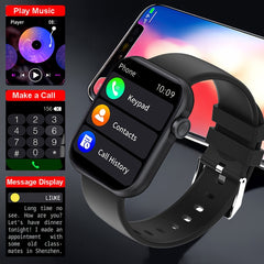 Unisex Smartwatch 1.83 Inch Full Screen Voice Call Wireless Smartwatch