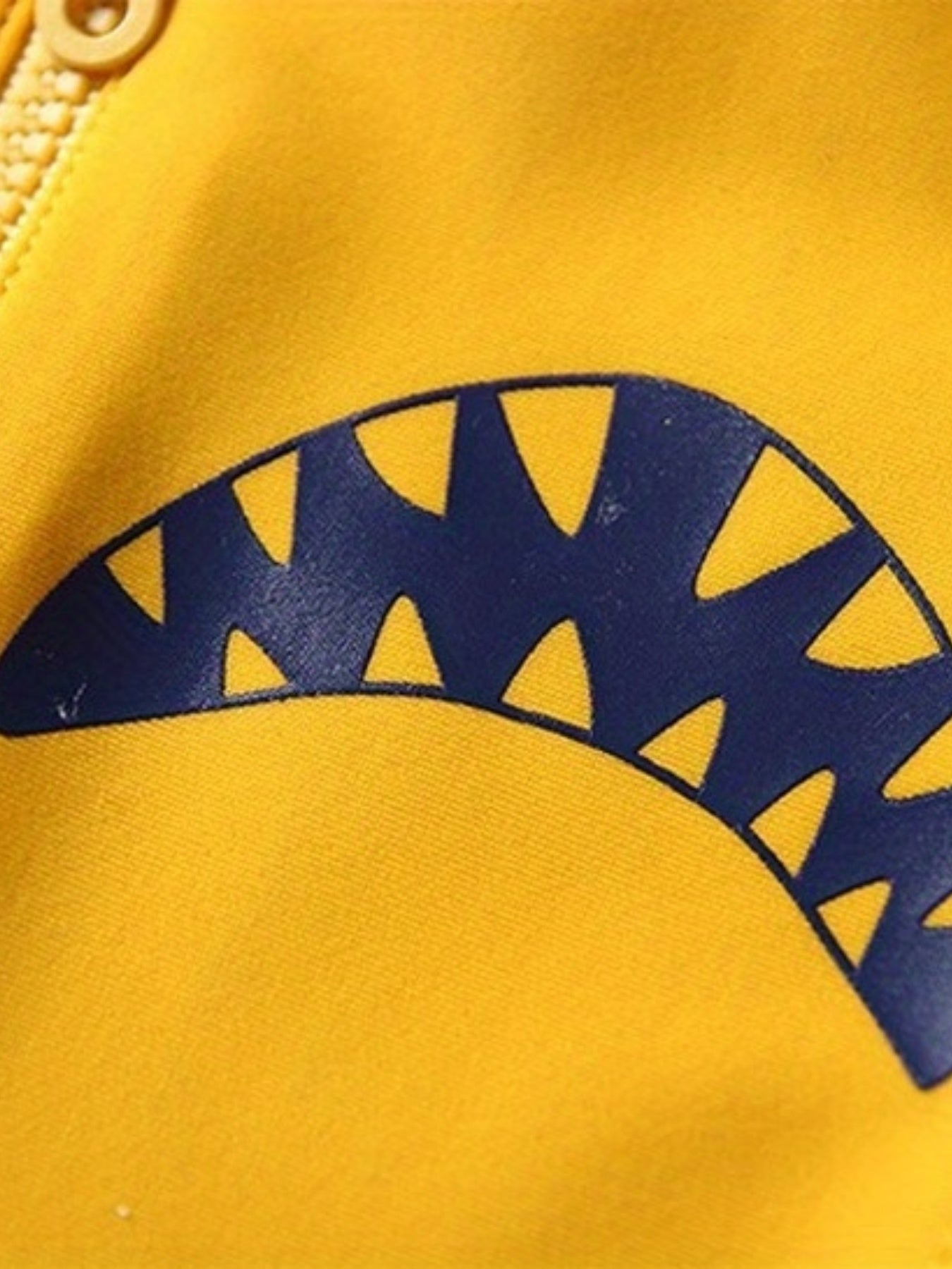 Baby Boys Yellow Shark One Piece Swimsuit Set