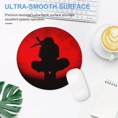 Personalized Round Gaming Mouse Pad for Women, Girls - Non-slip Rubber Mouse Mat