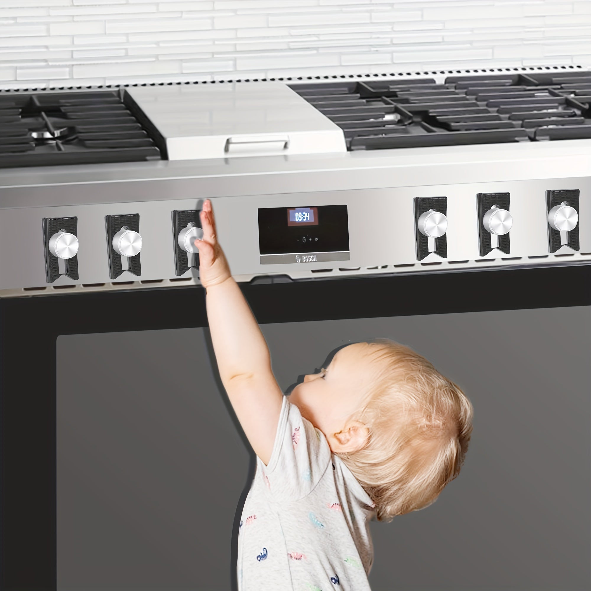 Gas Stove Child Safety Locks - Oven Knob Guard