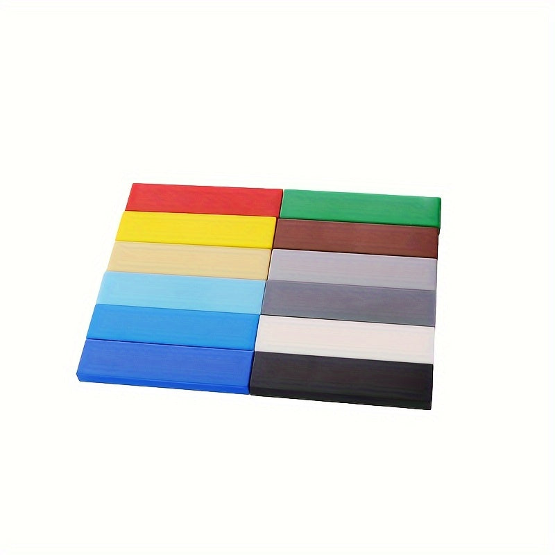 190pcs Building Blocks 1X4 Hole Brick Basic Accessories Educational Creative