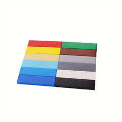 190pcs Building Blocks 1X4 Hole Brick Basic Accessories Educational Creative
