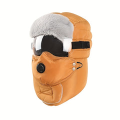 Winter Thickened Ear Protection Windproof Cotton Warm Cap